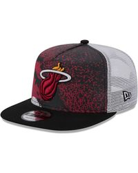 KTZ - Miami Heat Court Sport Speckle 9fifty Snapback Hat - Lyst
