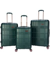 Jessica Simpson - Jewel Plaid 3 Piece Hardside luggage Set - Lyst