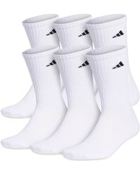 adidas - Athletic Cushioned Crew 6 Pairs - Lyst