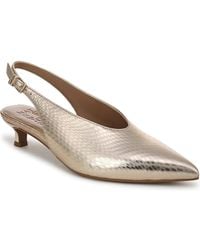 Naturalizer - Nicolette Pointed Toe Kitten Heel Slingback Pumps - Lyst