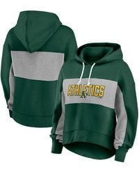 Fanatics - Oakland Athletics Filled Stat Sheet Pullover Hoodie - Lyst