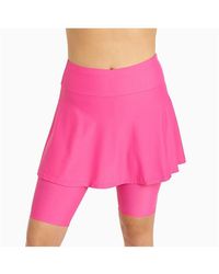 Calypsa - Midi Swim Skort - Lyst