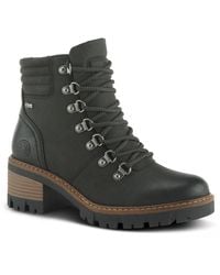 Spring Step - Rockies Hiking-inspired Lace-up Booties - Lyst