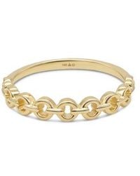 DEVATA - Cable Link Ring In 14k Size 8 Approx. 1.7 Grams - Lyst