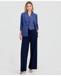 BarIII - Pinstripe Notched Collar Jacket V Neck Vest Macys Exclusive - Lyst