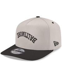 KTZ - Cream/black San Francisco Giants Upside Down City Name A-frame 9fifty Snapback Hat - Lyst