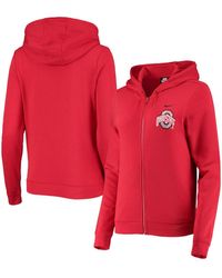 Nike - Ohio State Buckeyes Varsity Fleece Full-zip Hoodie - Lyst