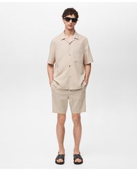 Mango - Lyocell Pocketed Shirt - Lyst