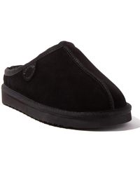 Dearfoams - Fireside By Greta Genuine Shearling Clog Slipper - Lyst
