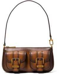 Michael Kors - Zoe Small Convertible Pouchette Bag - Lyst