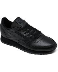 Reebok - Classic Leather Casual Sneakers From Finish Line - Lyst