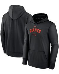 Nike - San Francisco Giants Authentic Collection Practice Performance Pullover Hoodie - Lyst