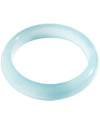 seree - Silk Collection | Pool — Jade Stone Bangle - Lyst