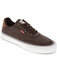 Levi's - Munro Ul Faux Leather Lace-up Sneakers - Lyst