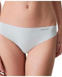 Calvin Klein - Invisibles Microfiber Stretch Thong Underwear D3428 - Lyst