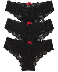 Skarlett Blue - Goddess Stretch Lace Chikini 3-pack - Lyst