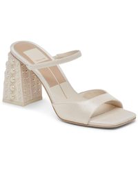 Dolce Vita - Jemmy Embellished Block-heel Dress Sandals - Lyst