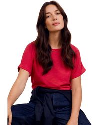 Celtic & Co. - Cotton Crew Neck T-shirt - Lyst