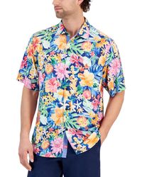 Tommy Bahama - Veracruz Cay Perfect Paradise Floral-print Button-down Shirt - Lyst