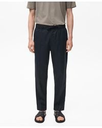 Mango - Lyocell Cotton jogger Pants - Lyst