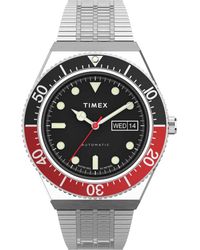 Timex - M79 Automatic Stainless Steel Bracelet Watch 40mm - Lyst
