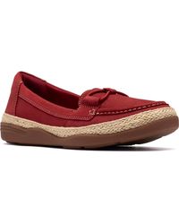 Clarks - Elaina Milly Slip-on Flats - Lyst