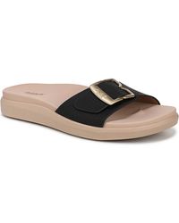 Dr. Scholls - All Right Round Toe Slide Sandals - Lyst