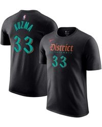 Nike - Kyle Kuzma Washington Wizards 2023/24 City Edition Name And Number T-shirt - Lyst