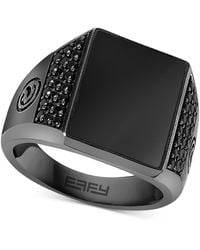 Effy - Effy Onyx And Black Spinel Statement Ring - Lyst