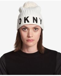dkny winter hat