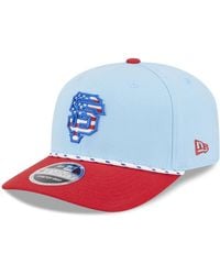 KTZ - Light Blue/red San Diego Padres 2025 Fourth Of July Low Profile 59fifty Fitted Hat - Lyst
