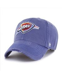 '47 - Oklahoma City Thunder Weathered Clean Up Adjustable Hat - Lyst
