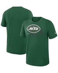 Nike - New York Jets Left End Run Slub Performance T-shirt - Lyst