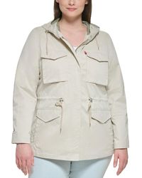 Levi's - Plus Size Zip-front Long-sleeve Hooded Jacket - Lyst