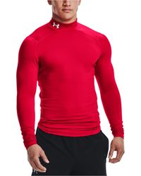 red under armour long sleeve shirt