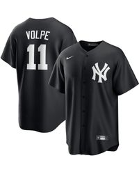 Nike - Anthony Volpe New York Yankees Lights Out Replica Player Jersey - Lyst