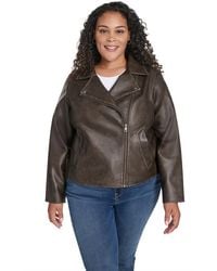 Levi's - Plus Size Long Sleeve Moto Jacket - Lyst