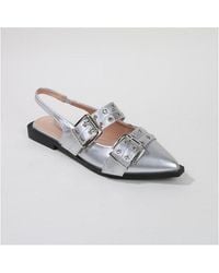 BERNESS - Addison Slingback Flats - Lyst