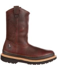 Georgia Boot - Giant Pull-on Work Boot - Lyst