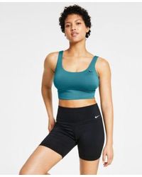 Nike - Essential Scoop Neck Bikini Top Kick Swim Shorts - Lyst