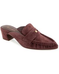 Splendid - Lotus Heeled Penny Loafer Mule - Lyst