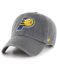 '47 - Indiana Pacers Primary Logo Clean Up Adjustable Hat - Lyst