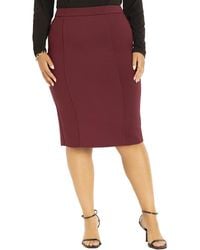 Eloquii - Plus Size The Ultimate Stretch Suit Pencil Skirt - Lyst