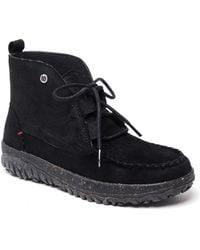 Minnetonka - Tealey Lace-up Suede Ankle Boots - Lyst