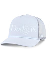 '47 - Los Angeles Dodgers Foundation Script Hitch Adjustable Trucker Hat - Lyst