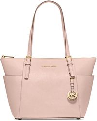jet set large crossgrain leather tote