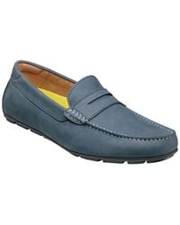 Florsheim - Motor Smooth Moc-toe Penny Driver Slip-on Shoes - Lyst