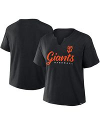 Fanatics - San Francisco Giants Fan Fave Stadium Slub Boxy T-shirt - Lyst