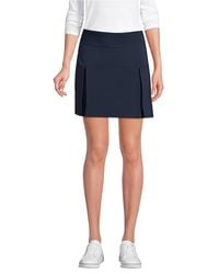 Lands' End - Performance Pleated Skort Above The Knee - Lyst
