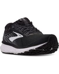 brooks ghost 12 black ebony white